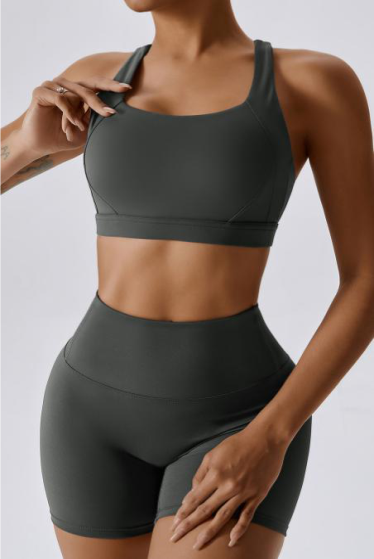 Sculpt Set Sports Bra and Shorts