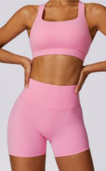 Sculpt Set Sports Bra and Shorts