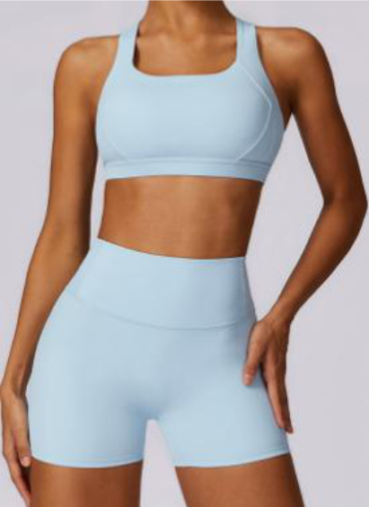 Sculpt Set Sports Bra and Shorts