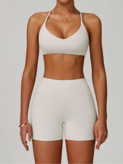 Dark Siren Sports Bra and Shorts Set