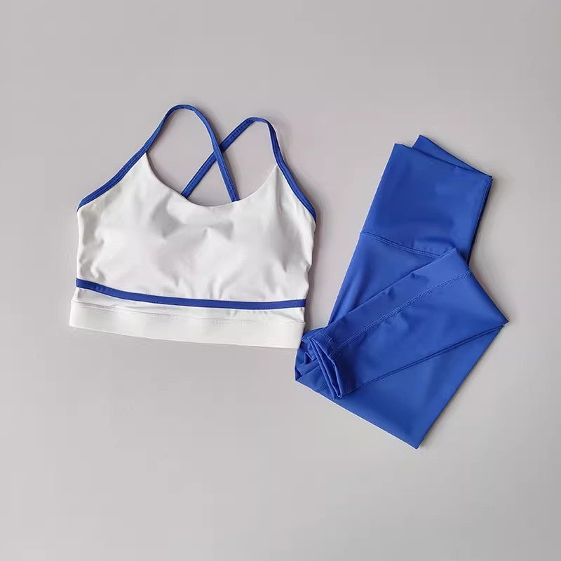 Bluewave Sports Bra and Leggings Set
