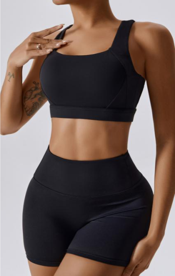 Sculpt Set Sports Bra and Shorts