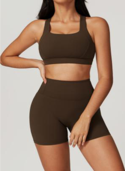 Sculpt Set Sports Bra and Shorts