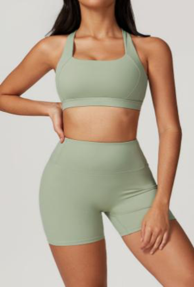 Sculpt Set Sports Bra and Shorts