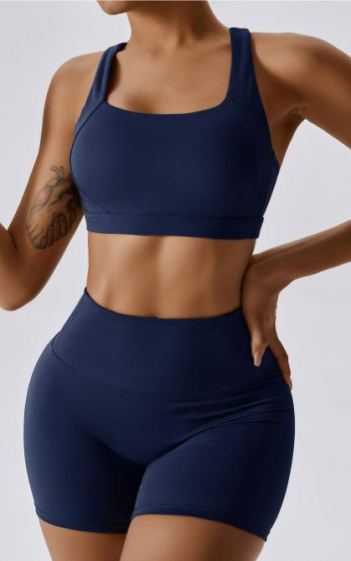 Sculpt Set Sports Bra and Shorts
