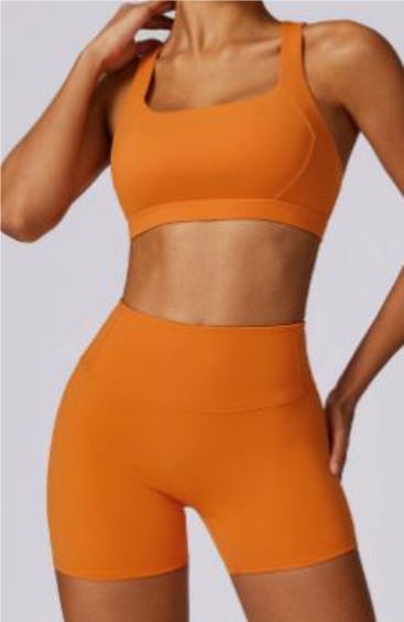 Sculpt Set Sports Bra and Shorts