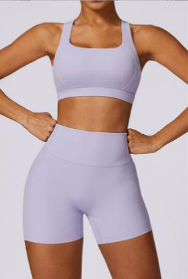 Sculpt Set Sports Bra and Shorts